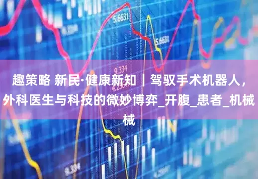 趣策略 新民·健康新知｜驾驭手术机器人，外科医生与科技的微妙博弈_开腹_患者_机械